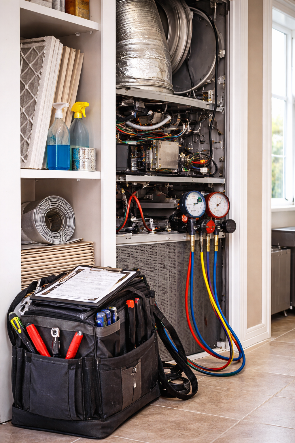 AC inspection and maintenance