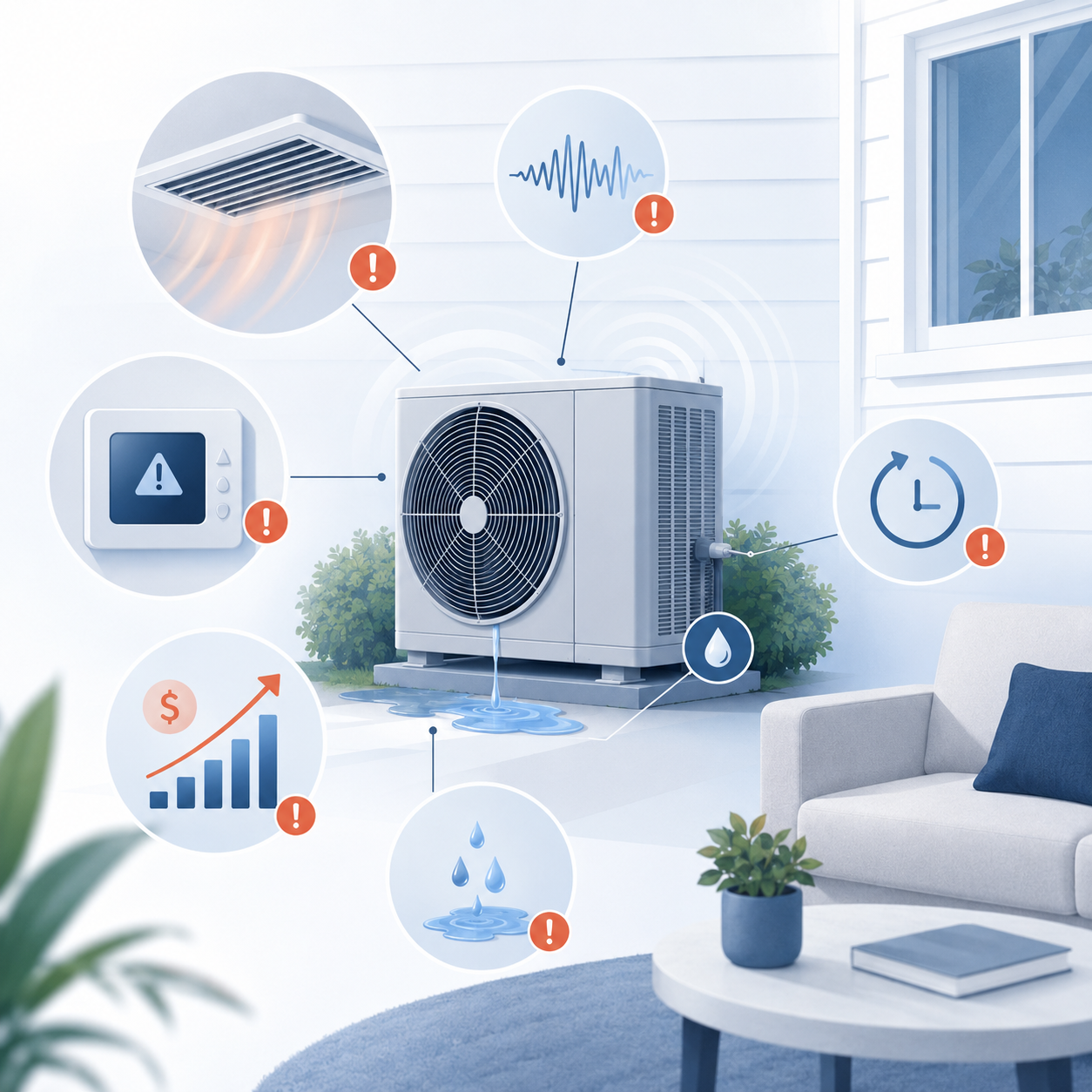 Home air conditioner repair service