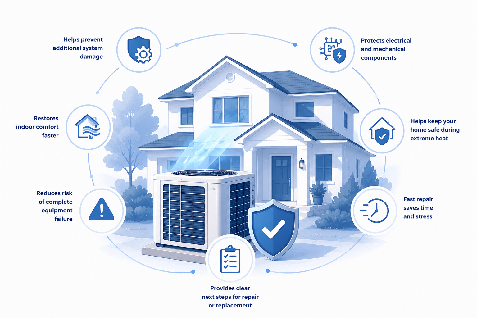 Urgent residential AC repair service