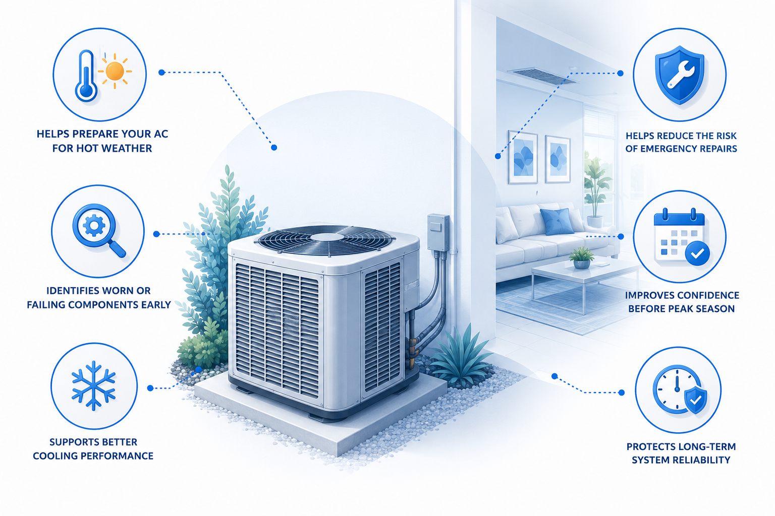 Air conditioning seasonal inspection